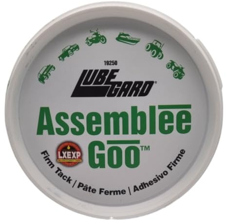 Lubegard 19250 Dr. Tranny Assemblee Goo, Green, Firm Tack Lubricant, 16 oz.