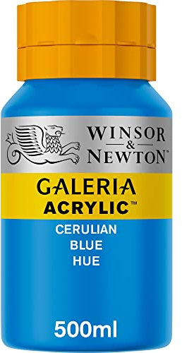 Winsor & Newton Galeria Colore Acrilico 500ml - Blu Ceruleo Imitazione