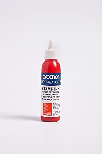 Brother PRINKR Nachfülltinte für Patronen, 20 cc, Rot, 12 Stück
