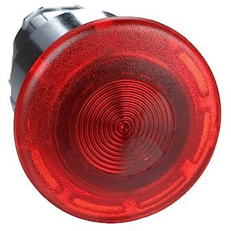 Illum Push Button Operator, 22Mm, Red