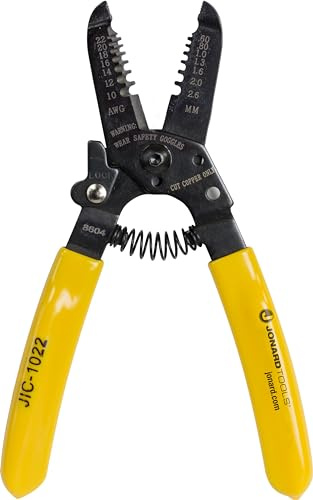 Jonard Tools JIC-1022 AWG Abisolier- und Abschneidemaschine, 6-3/4 Zoll lang