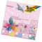 folia 491/2020 - Faltblätter Sweet, 20 x 20 cm, 80 g/qm, 50 Blatt sortiert in 5 Motiven - ideal für wunderschöne Faltfiguren und -formen