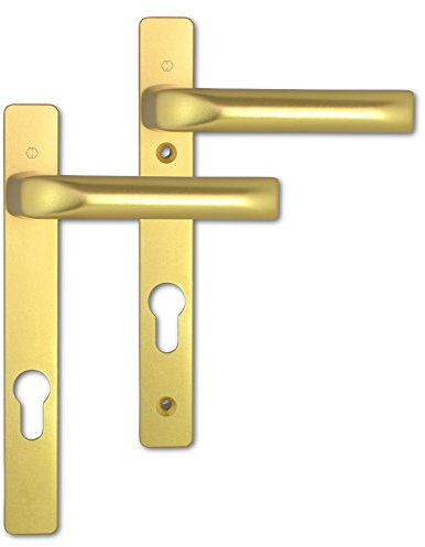 Hoppe Lever / Lever 92PZ 122mm Short Gold
