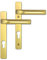 Hoppe Lever / Lever 92PZ 122mm Short Gold