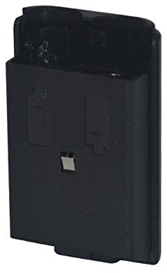 Cinpel Replacement Wireless Controller Battery Cover for Xbox 360 Black