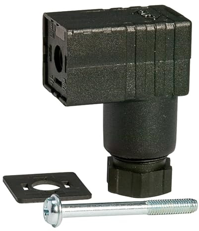 RIEGLER 106660-1051.300 Gerätestecker für Mini-Magnetventile 15 mm, PG 9 Form C, 1Stk