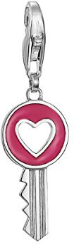 Esprit Anhänger Charms Silber Zirkonia Heart Key ESCH91021A000