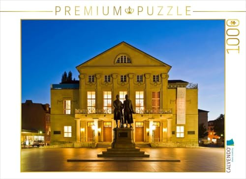 Puzzle · Deutsches Nationaltheater in Weimar | 1000 Teile · Lege-Größe 64 × 48 cm · CALVENDO Puzzle