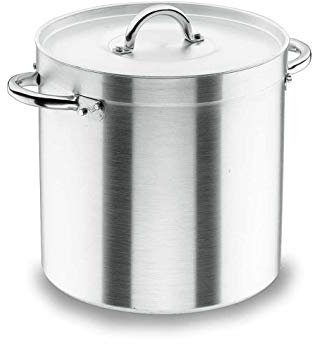 LACOR - 20132 - Olla Recta con Tapa Chef Aluminio 32 cms
