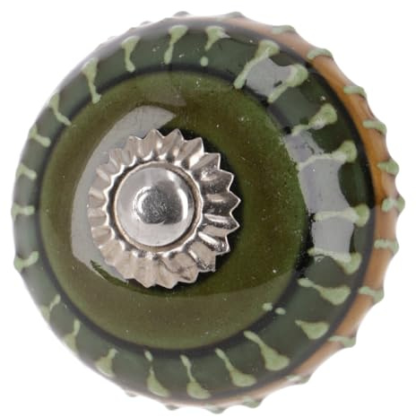 Keramik Möbelknopf, Möbelgriff, Schranktürknöpfe, 3,5 cm, Modell 46
