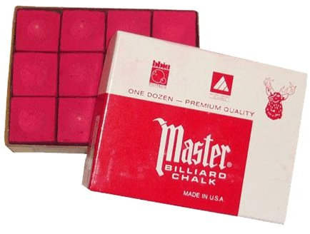 BCE Craies Billard Master Rouge - Longoni