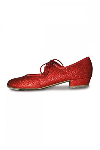 Roch Valley Dorothy Ruby Glitter Tap Shoes Red 5 UK / 21.5 EU