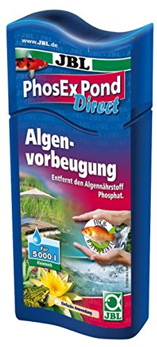 JBL PhosEx Pond Direct 27393 Phosphatentferner für Teiche, 250 ml