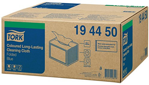 Tork Reinigungstücher, langlebig, Blau, 40 Stück