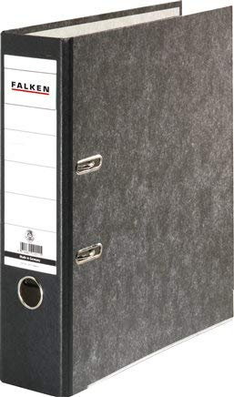 FALKEN Ordner, schwarz, 80mm, 20er Pack Ausführung:Ordner, schwarz Rückenbreite:80mm Menge:20er Pack