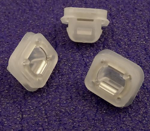 10x Door Insert Trim Strip Grommet. Plastic Clips for Door Card Inlay Strip (07149158194, 51418215806, 07148215806, 9158194) - FREE FIRST CLASS UK POSTAGE!