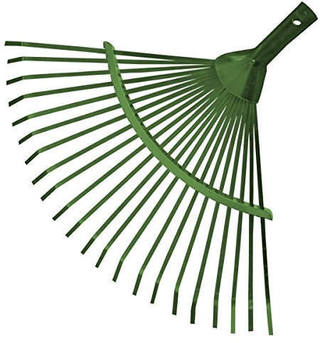 Râteau à feuilles en métal 42 cm