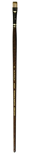 Winsor & Newton Monarch Bright Long Handle Brush, Size 8