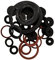 Kit de joints pour siphons anti-odeurs et robinets, joints, joint en caoutchouc