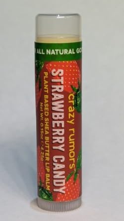 Strawberry Lip Balm with Candy Flavor by Crazy Rumors