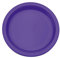 Harfield 23cm Polycarbonate Narrow Rimmed Plate Purple (Pack of 4)