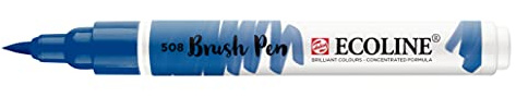 Ecoline Brush Pen Prussian blue 508 (11505080)