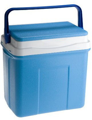 C.A.O. - Glacières rigides 25 litres en PP-PS - Couleur Bleu/Blanc - Longueur 38 cm - Largeur 26 cm - Hauteur 39 cm