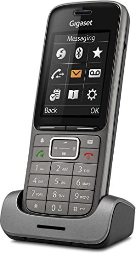 Elmeg 5530000199 D141, DECT Mobilteil Festnetztelefone mit 4,57 cm (1,8 Zoll) Display silber