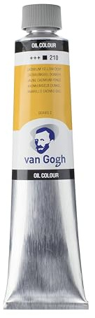 Van Gogh Oil Color Paint, 200ml Tube, Cadmium Yellow Deep 210