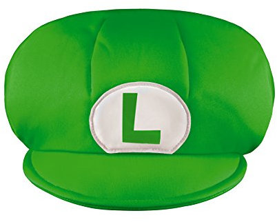 Super Mario 13370 - Luigi Kindermütze, Grün, Einheitsgröße