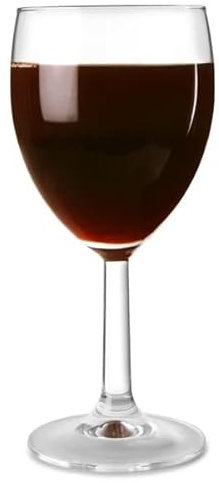 Arcoroc Savoie Wine Glasses - 12.3oz (250ml) Lined and CE Stamped - Set of 12 Multipurpose Glasses