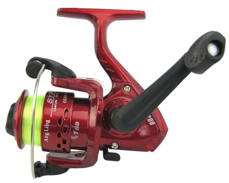 Roddarch Fishing Reel With Line. All Metal Construction. Reversable Handle. Choose 1 or 2 Reels.