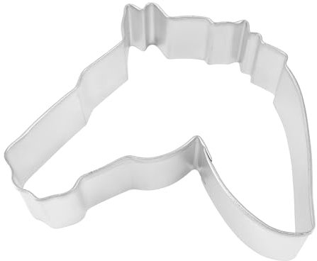 CybrTrayd R&M Cookie Cutter, 4.5-Inch, Horse Head, Tinplated Steel