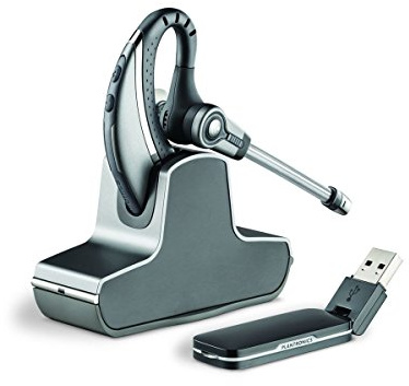 Plantronics Savi W430 Over the Ear Wireless USB Headset for PC
