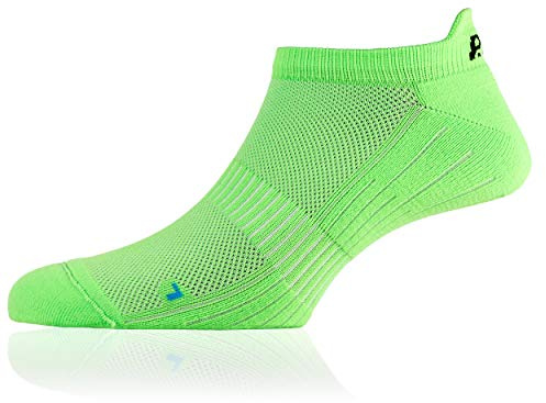 P.A.C. Footie Active atmungsaktive Unisex Funktionssocken | Kurze Sneaker-Socken, im Schuh nahezu unsichtbar, atmungsaktiv für Sport und Alltag