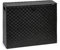 Toilet Roll Holder Free Standing Bathroom Multipurpose Storage Unit Polypropylene Woven on Metal frame, Ideal Addition to Bathroom or Toilets by Arpan (Black)
