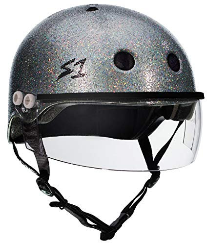 S1 Lifer Helm INC Visier – Silber Glitzer