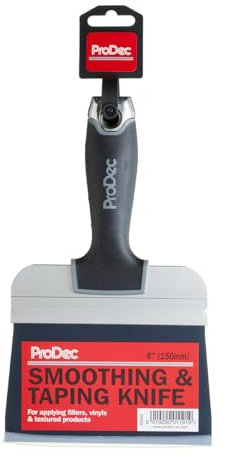ProDec 6 Carbon Steel Taping Knife for Taping and Filling Plasterboard/Drywall