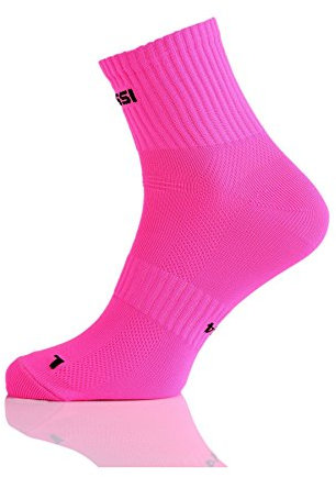Nessi Sportsocken RKK Laufsocken Joggingsocken Radsocken Trekkingsocken viele Farben - Rosa, 38-41