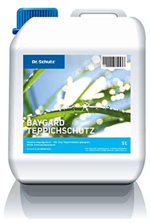 Dr. Schutz Baygard Teppichschutz 5 L | Langzeitschutz für textile Bodenbeläge | Teppich Imprägnierung nach Reinigung | Teppich Imprägnierspray