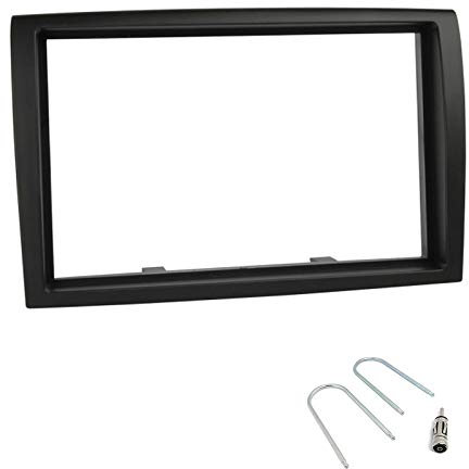 Sound-way Kit Montaje Autoradio, Marco 2 DIN Radio Para Coche, Adaptador Antena, Llaves de Montaje Compatible Con Fiat Ducato, Citroen Jumper y Peugeot Boxer a partir de 2011