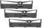 Farbband kompatibel für Epson S015337 S015329 FX890 FX890II FX890A LQ590 LQ590II LQ590IIN Schwarz 3 Stück ersetzt Epson Originalband für Nadeldrucker FX 890 LQ 590