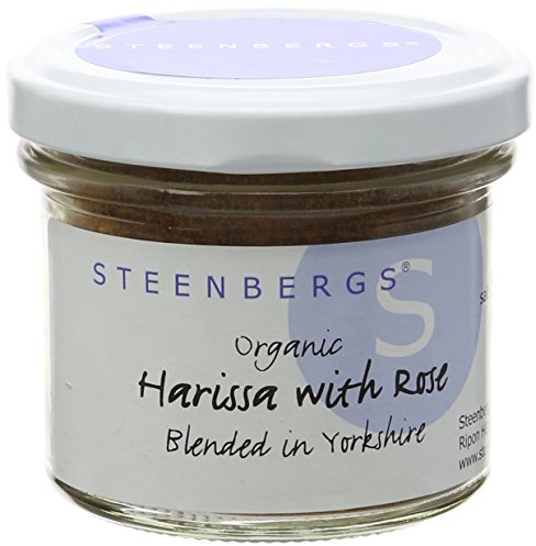 Steenbergs Organic Harissa With Rose Spice Blend Standard - 43g