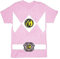 The Power Rangers Rose Rangers Costume T-shirt pour femme - - 104