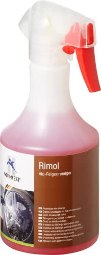 Normfest Rimol – Säurehaltiger Felgenreiniger für Alu- & Stahlfelgen | Entfernt Bremsstaub, Öl, Flugrost & Schmutz | Profi-Felgenpflege für strahlend saubere Räder, silikonfrei, 500ml