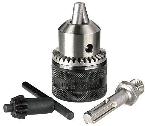 DeWalt DT7005-QZ - Portabrocas con Llave 13 mm 1/2 x 20 UNF + Adaptador SDS-Plus
