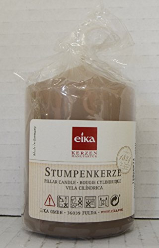 Eika Stumpenkerze,105013180121, 7x5cm, sand