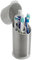 OXO Good Grips - Organizer per spazzolino da denti, in acciaio INOX, 24 cm