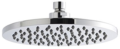 Ultra HEAD49 200 mm Diameter Round Fixed Head - Chrome