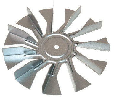 Hoja de motor de ventilador para cocina Zanussi equivalente a 3581960980